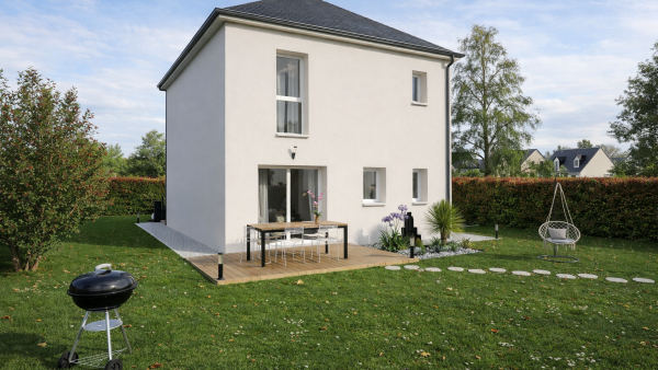 Maison neuve à Ingré avec 3 chambres sur terrain de 561m2 - image 2
