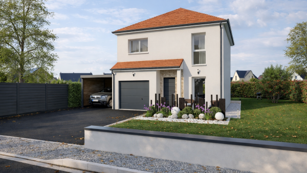 Maison neuve à Chaumont-sur-Loire avec 3 chambres sur terrain de 1000m2 - image 1