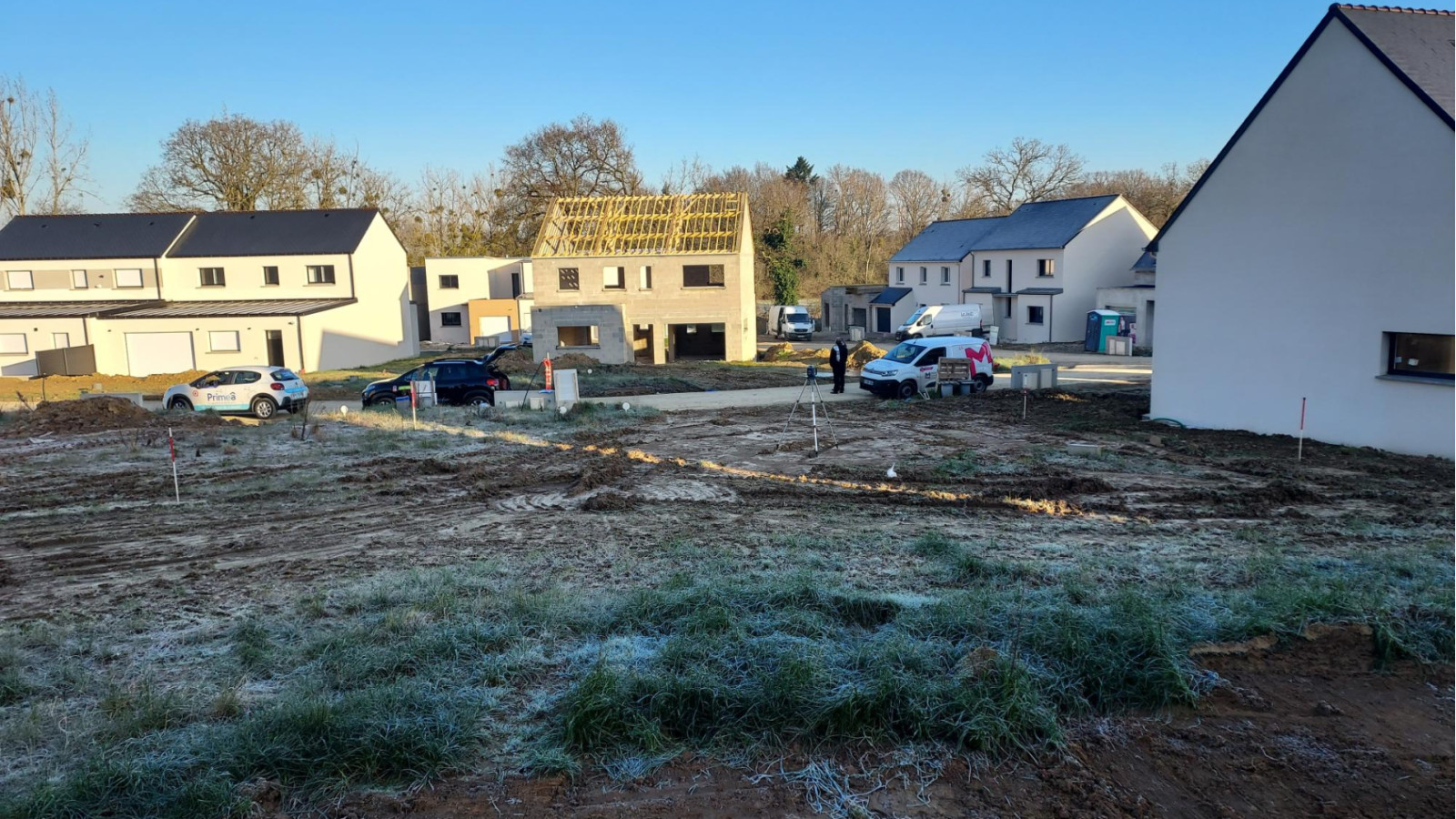 Terrain constructible de 215m2 à La Bouëxière