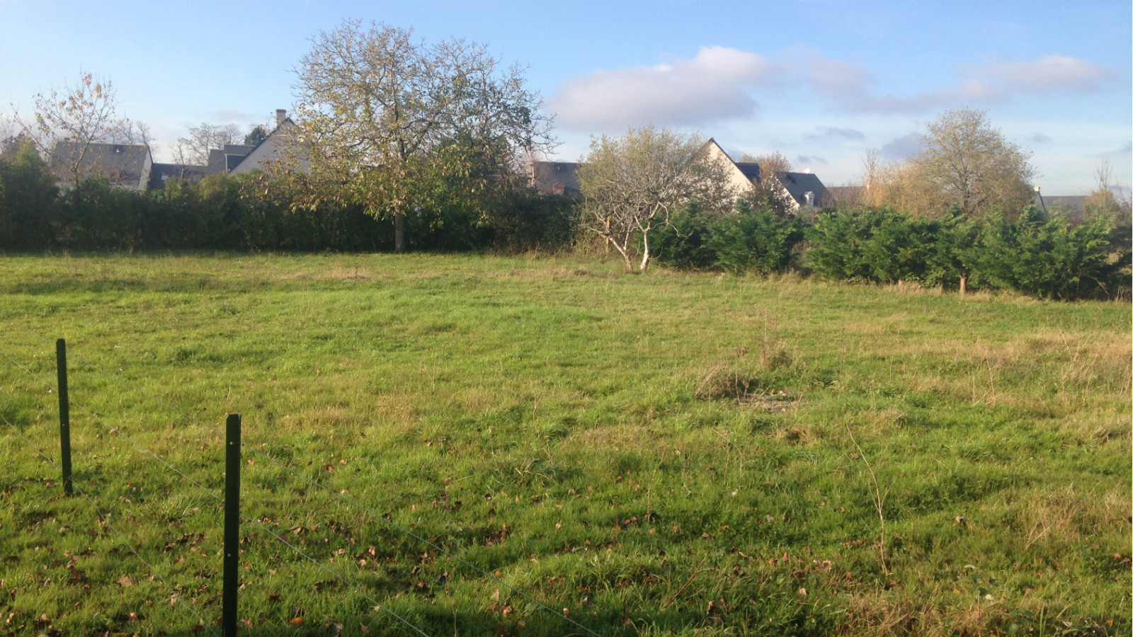Terrain constructible de 430m2 à Montlouis-sur-Loire