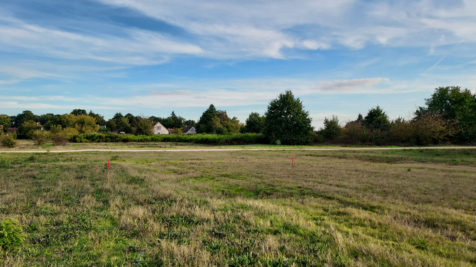Terrain constructible de 570m2 à Pontlevoy