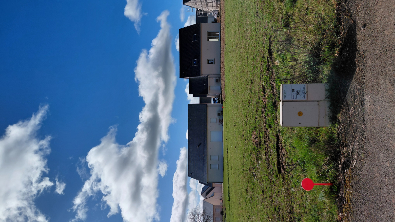 Terrain constructible de 512m2 à Veigné