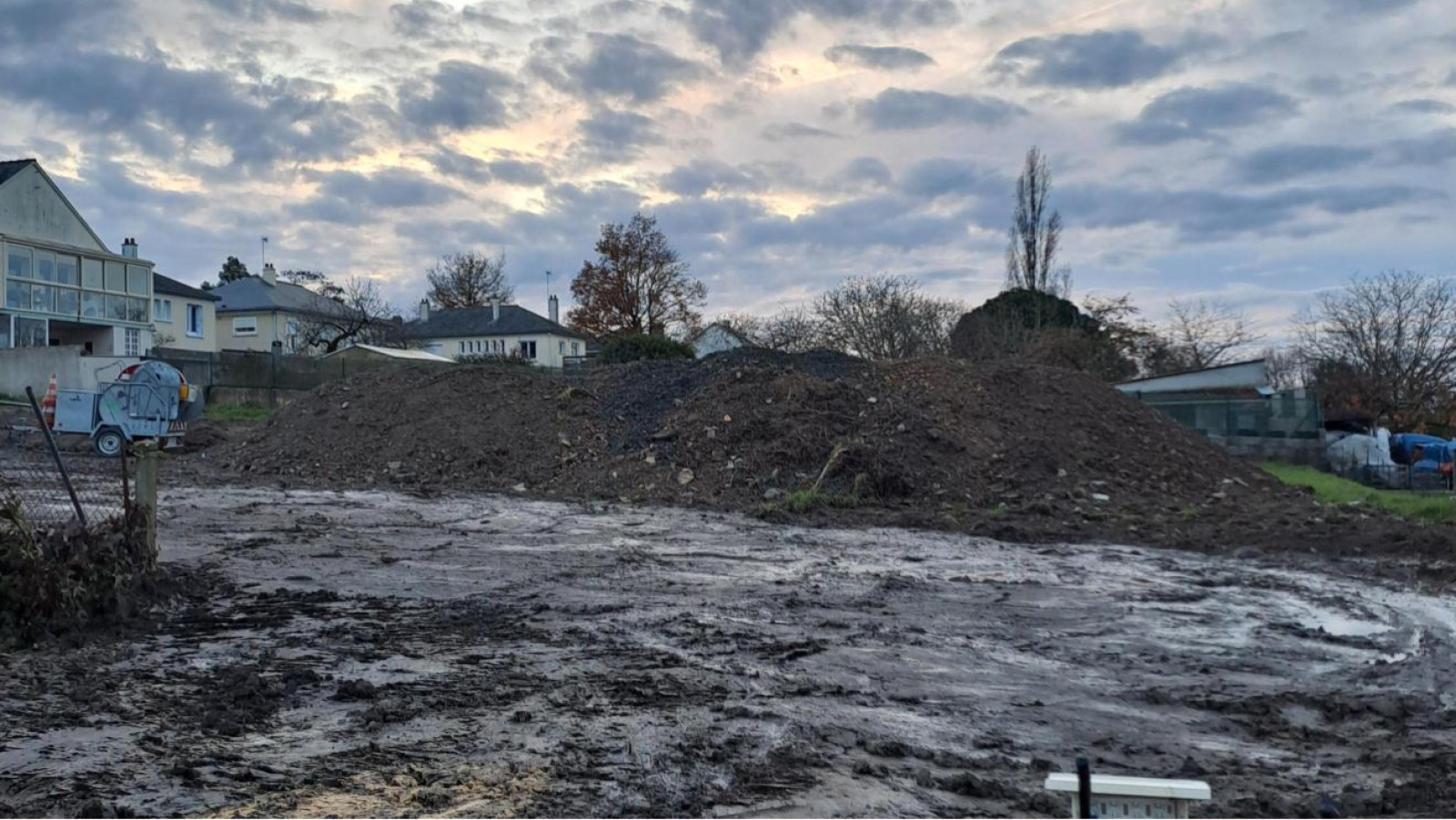 Terrain constructible de 487m2 à Mauges-sur-Loire