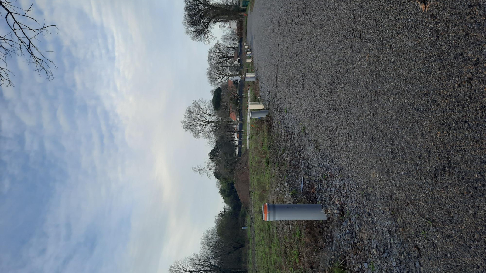 Terrain constructible de 490m2 à Vieillevigne