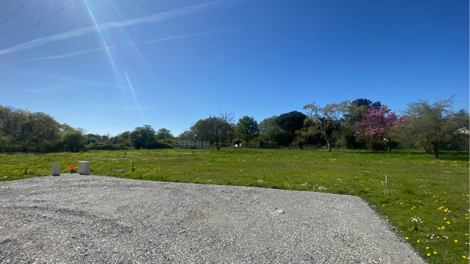 Terrain constructible de 420m2 à Pontchâteau