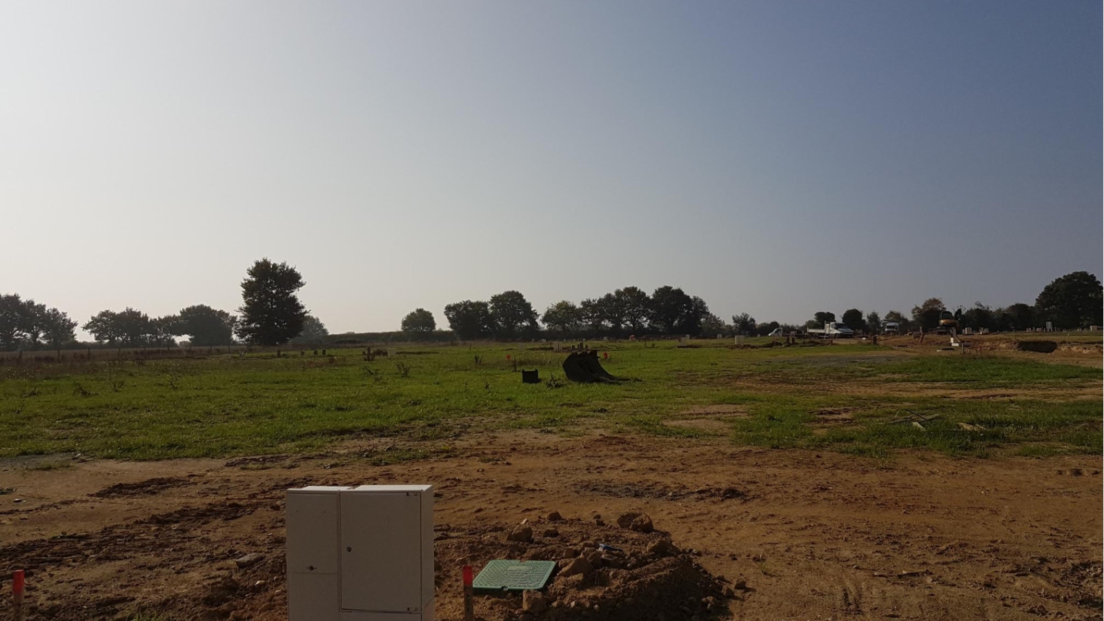 Terrain constructible de 456m2 à Le Bignon