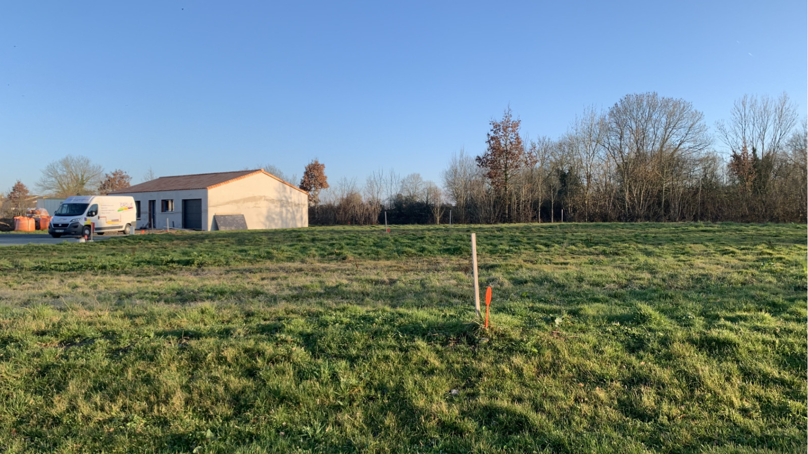 Terrain constructible de 432m2 à L'Aiguillon-sur-Vie
