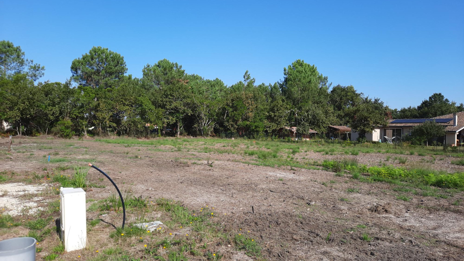 Terrain constructible de 493m2 à Saint-Médard-en-Jalles