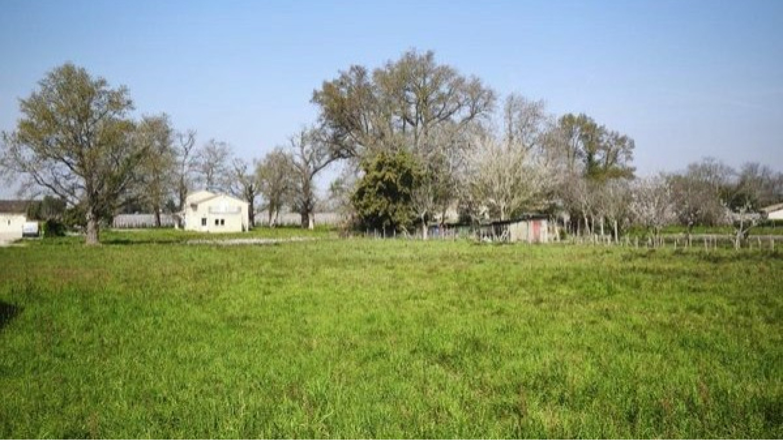 Terrain constructible de 965m2 à Lalande-de-Pomerol
