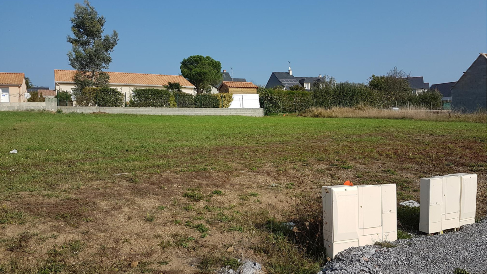 Terrain constructible de 275m2 à Saint-Philbert-de-Grand-Lieu