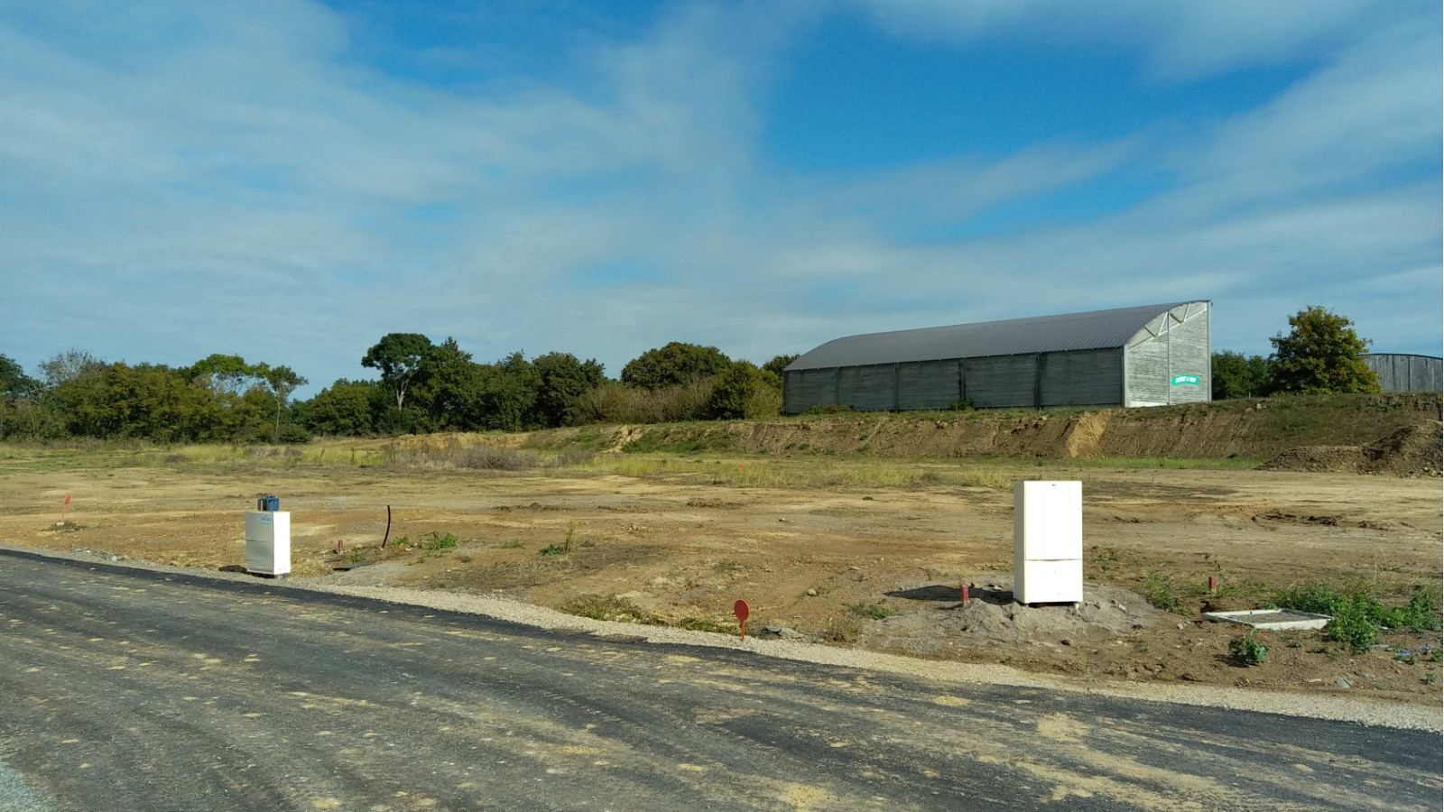 Terrain constructible de 385m2 à Angles