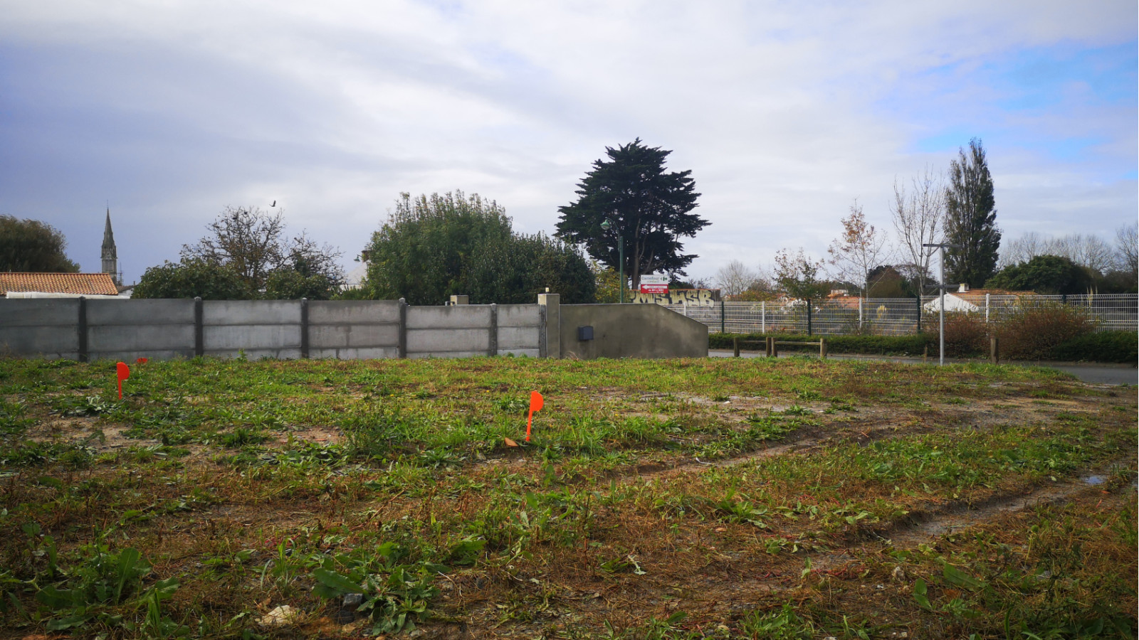 Terrain constructible de 520m2 à Le Fenouiller