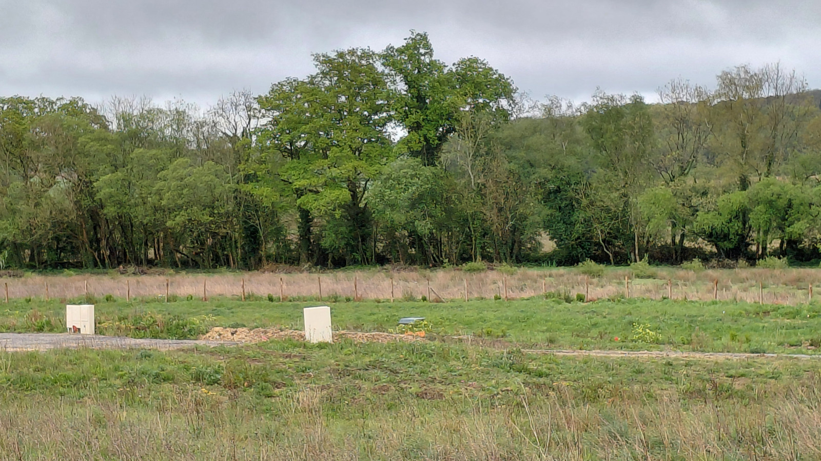Terrain constructible de 388m2 à Languidic
