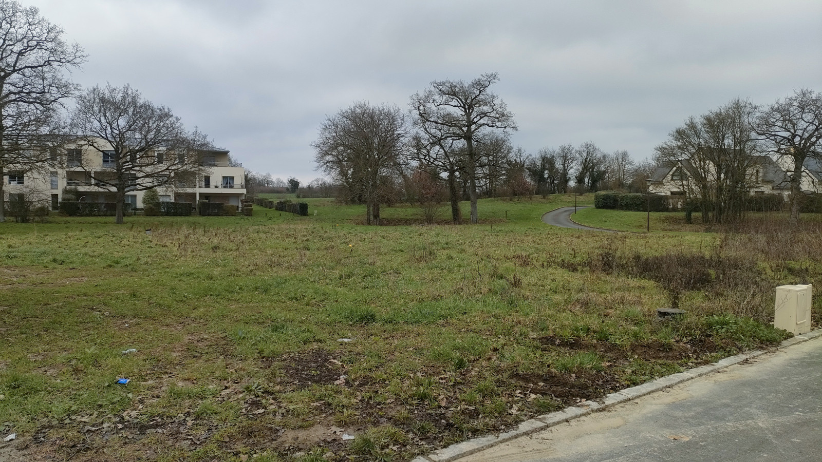 Terrain constructible de 217m2 à Vitré