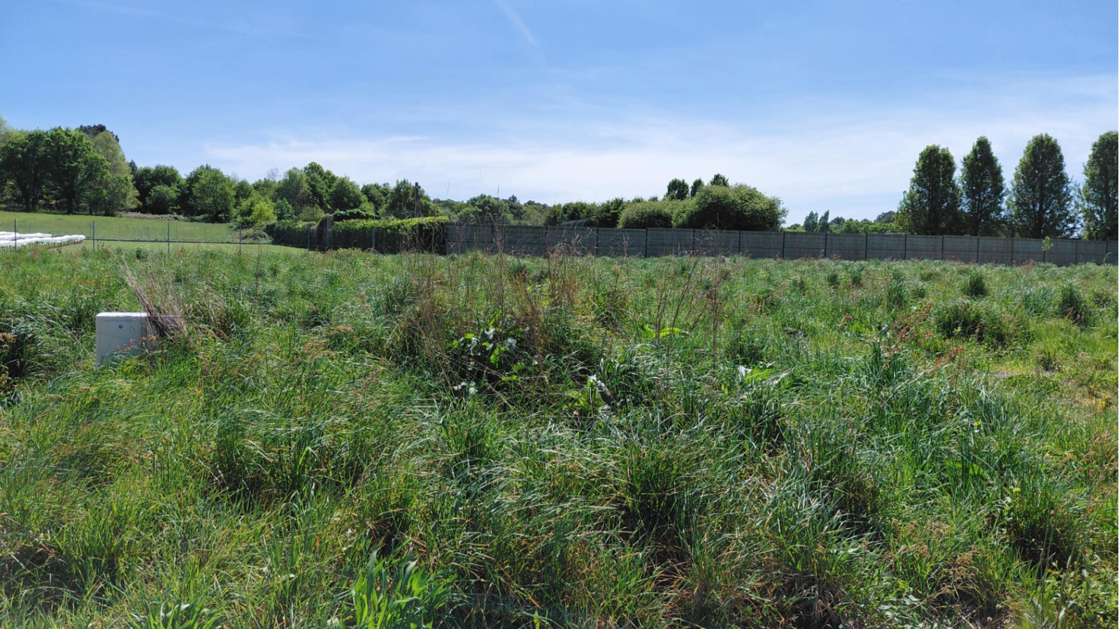 Terrain constructible de 357m2 à Sainte-Hélène