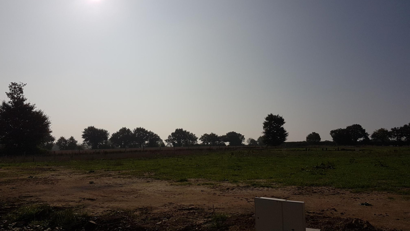 Terrain constructible de 490m2 à Le Bignon