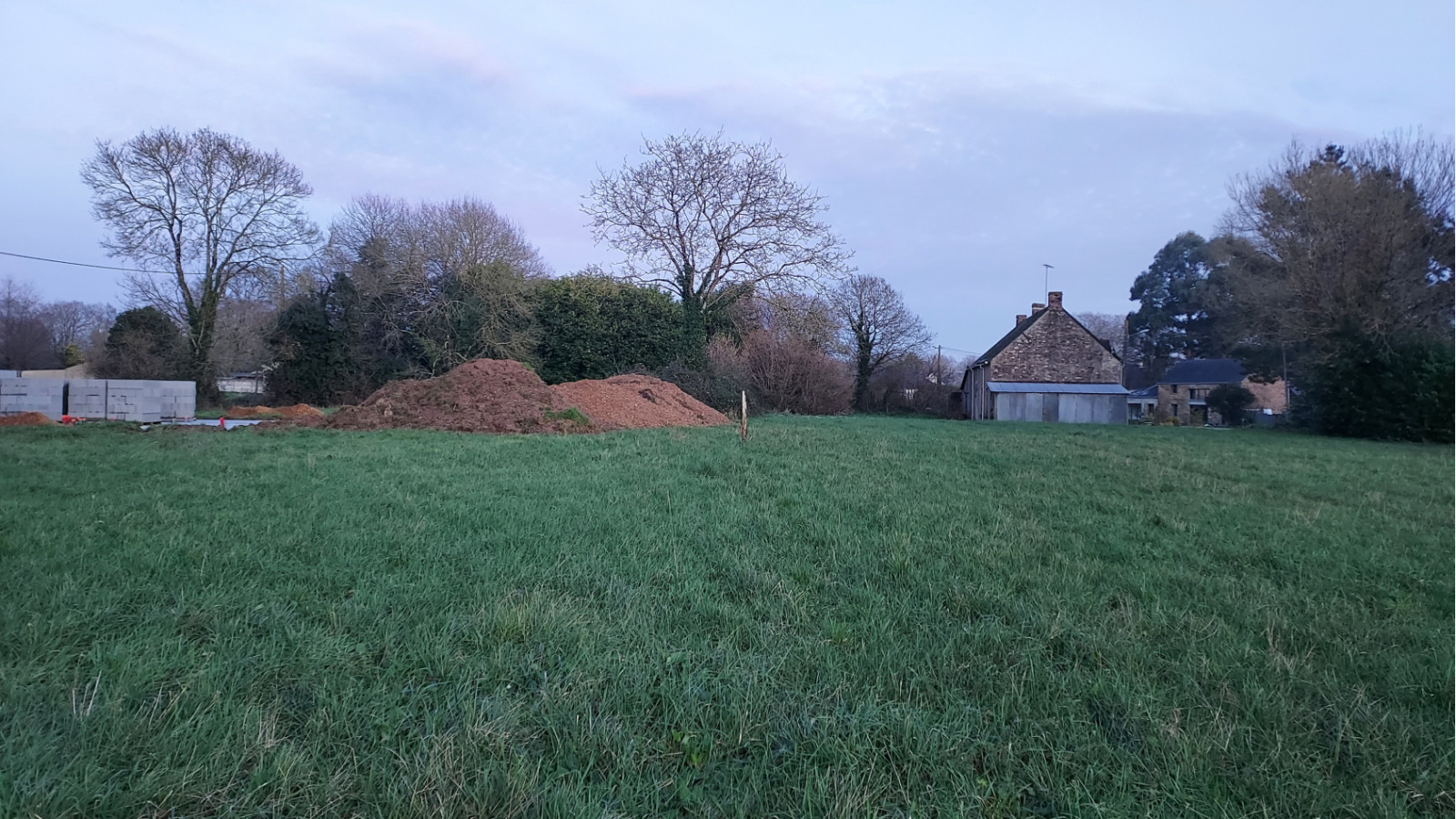 Terrain constructible de 396m2 à Pénestin