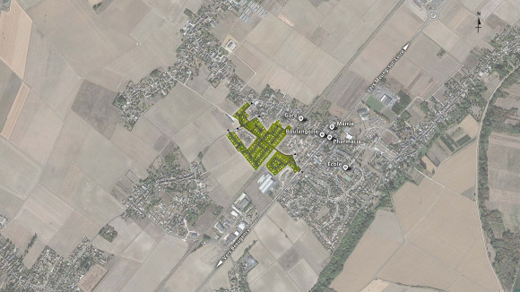 Zac du Clos St Aignan - Baule - Vue aérienne.jpg