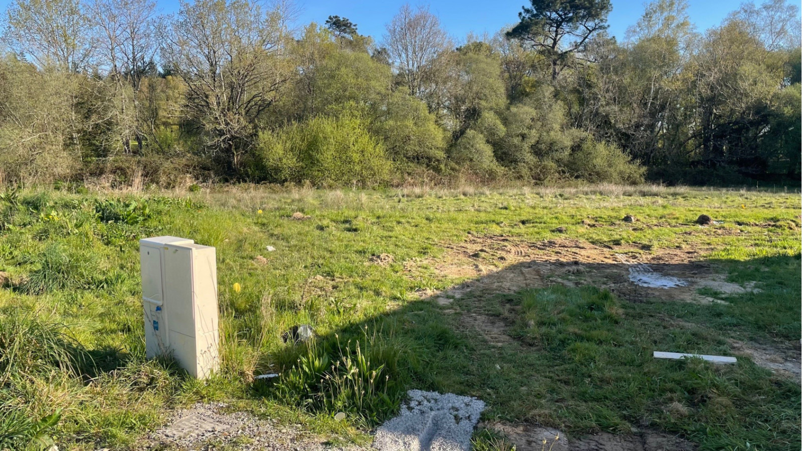 Terrain constructible de 405m2 à Locmiquélic