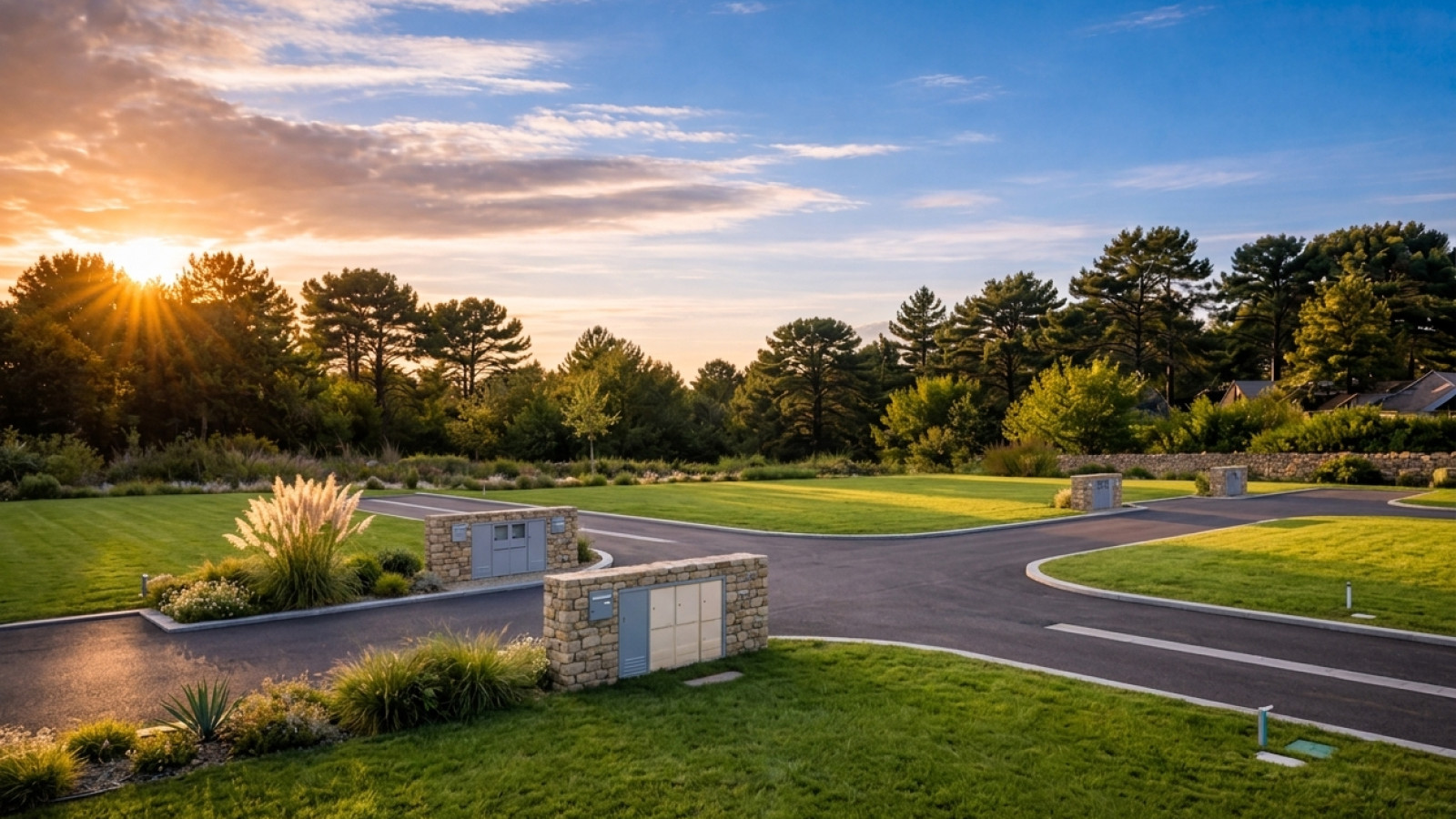 Terrain constructible de 431m2 à Plumelec