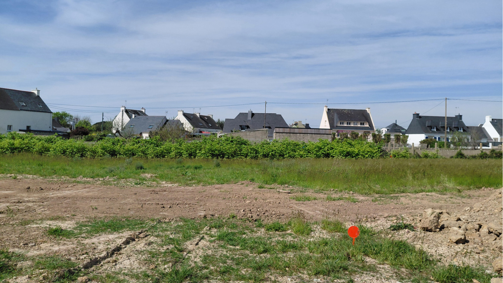 Terrain constructible de 444m2 à Riantec