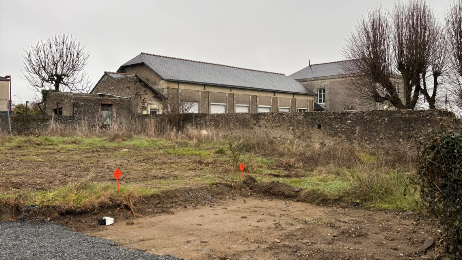 Terrain constructible de 437m2 à Mauges-sur-Loire