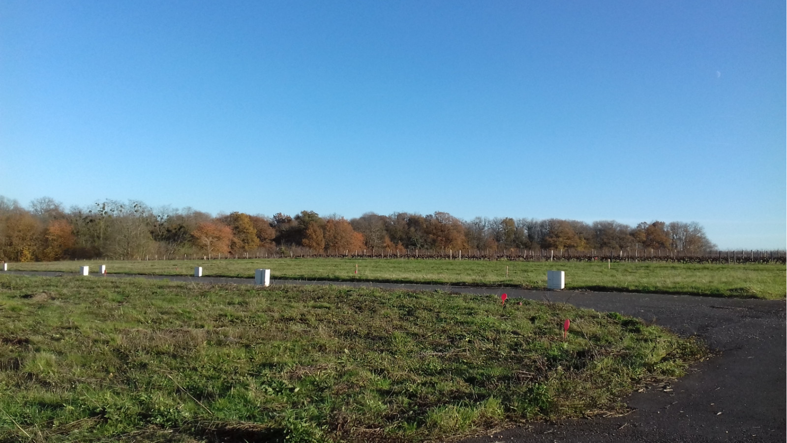 Terrain constructible de 749m2 à Ballan-Miré