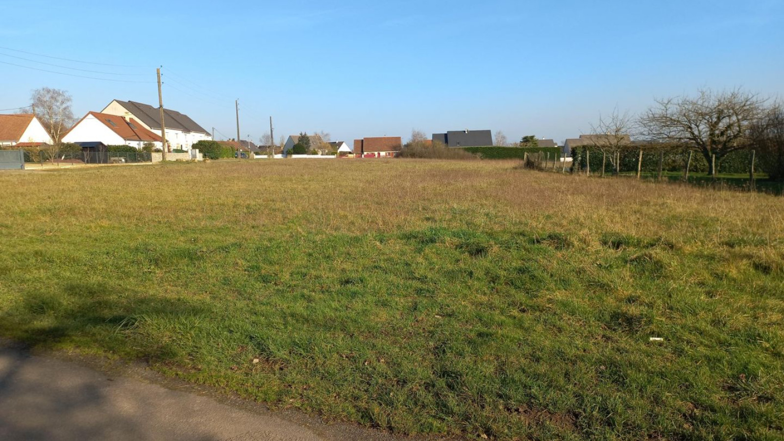 Terrain constructible de 680m2 à Joué-lès-Tours