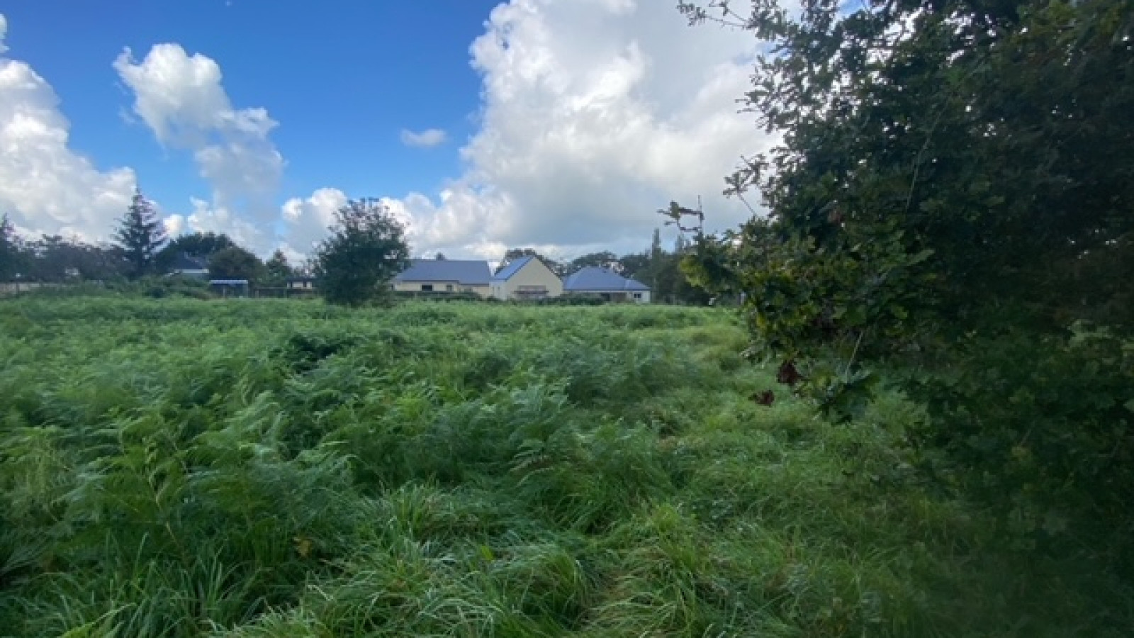 Terrain constructible de 740m2 à Prinquiau