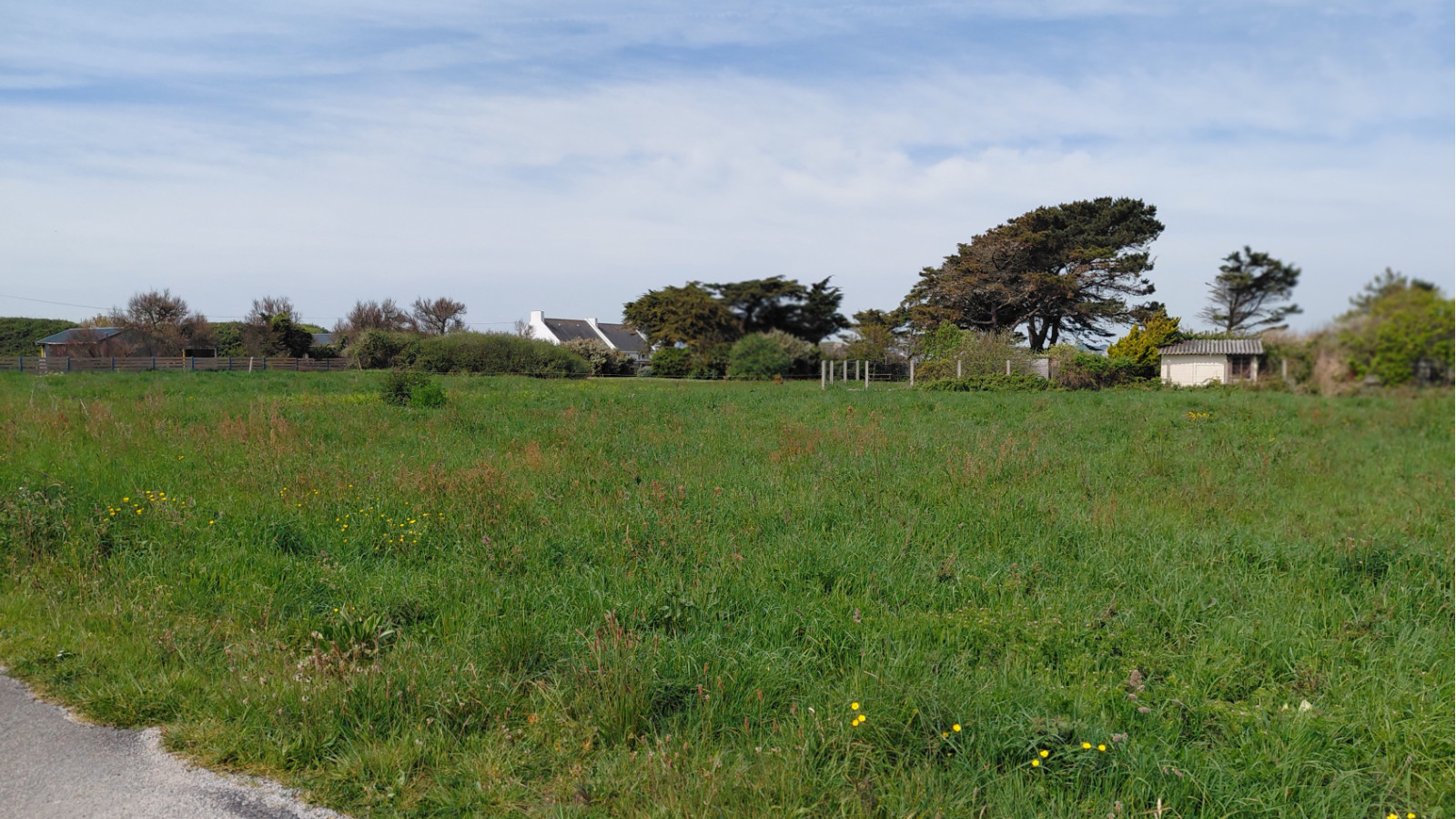 Terrain constructible de 378m2 à Gâvres