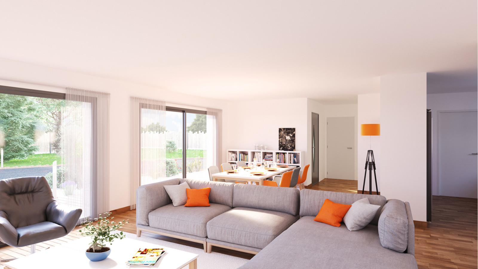 Maison neuve à Chailles avec 4 chambres sur terrain de 1000m2 / image 5