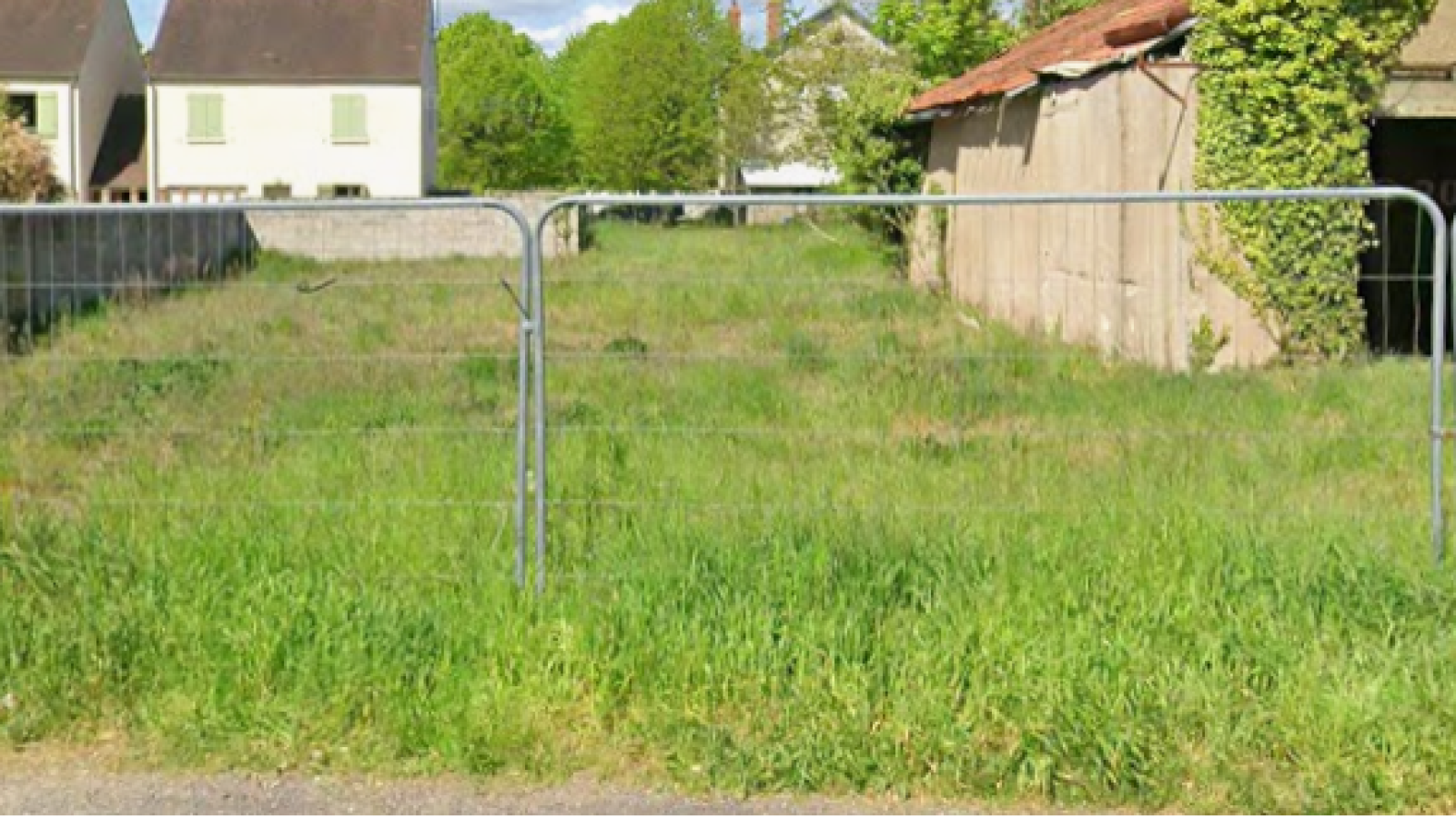Terrain constructible de 378m2 à Châteauneuf-sur-Loire