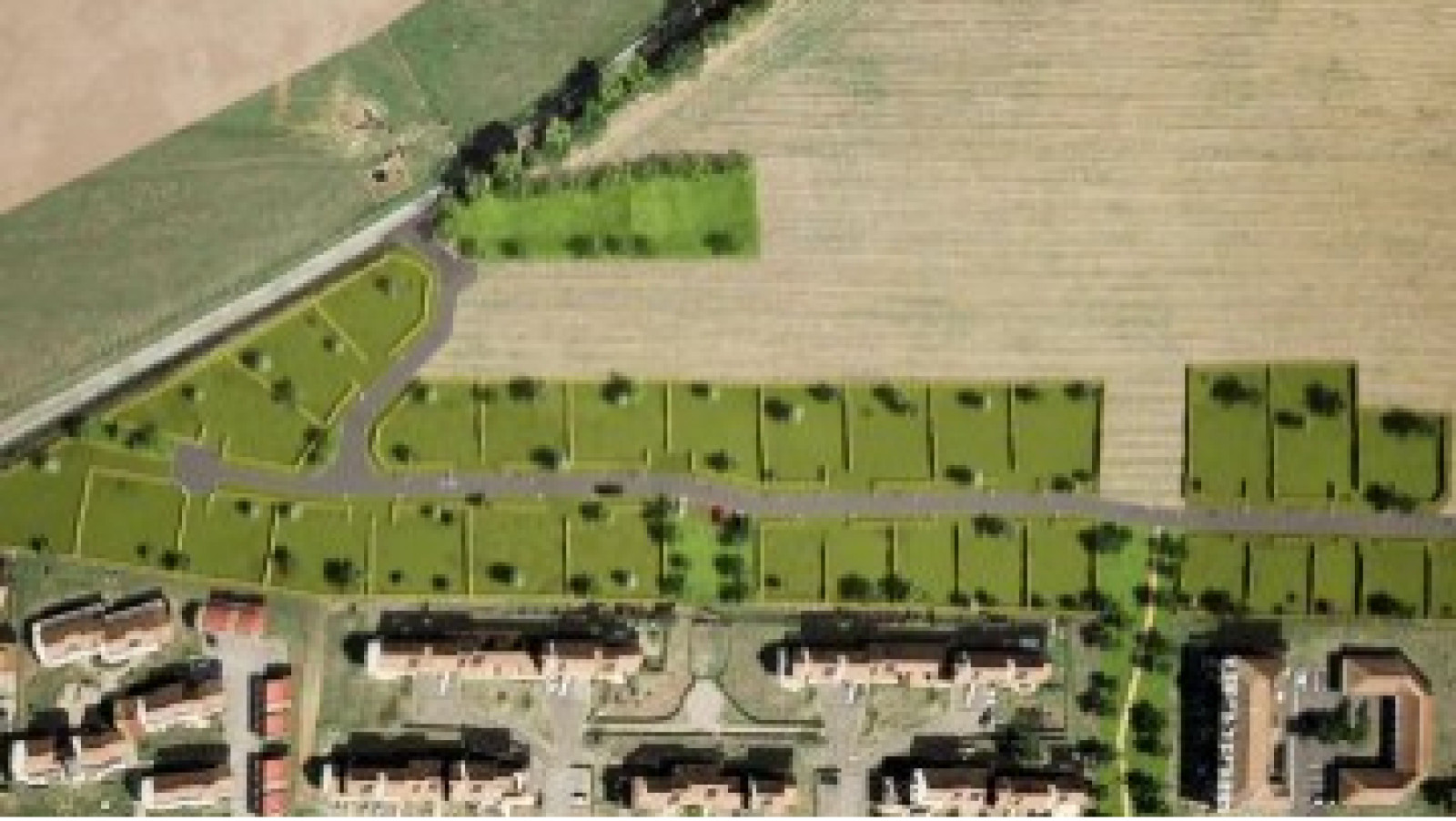 Terrain constructible de 813m2 à Semur-en-Auxois