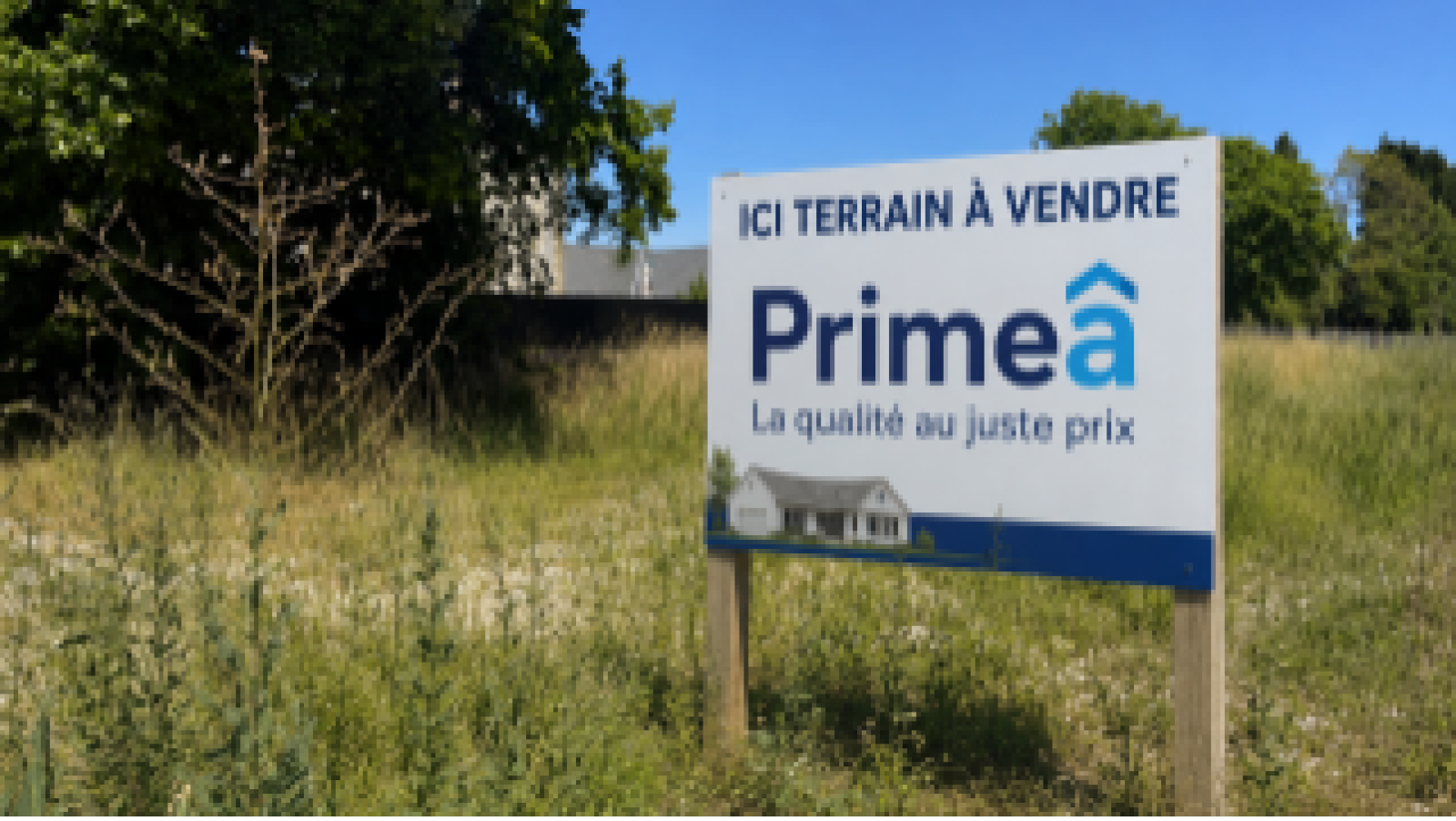 Terrain constructible de 790m2 à Le Mérévillois
