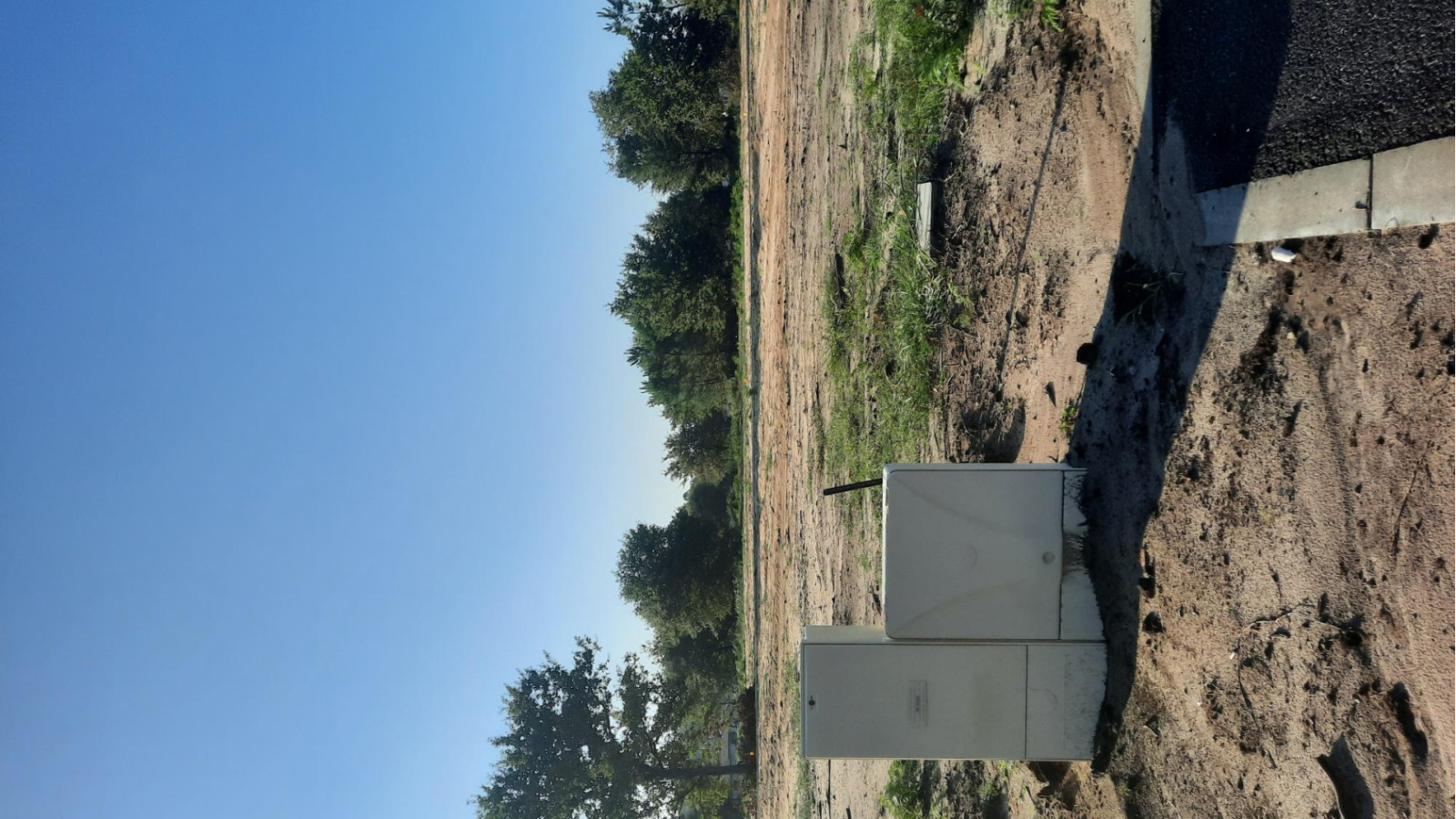 Terrain constructible de 850m2 à Gourbera
