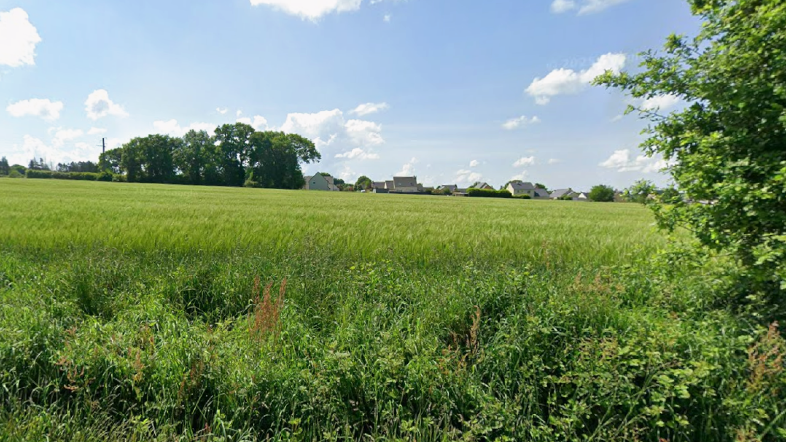 Terrain constructible de 435m2 à Saint-Rémy-du-Plain