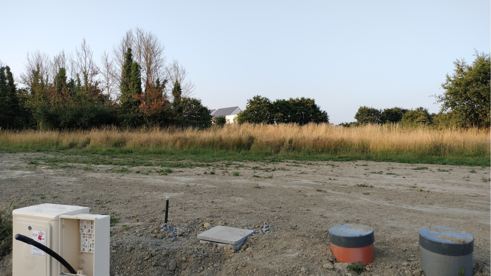 Terrain constructible de 262m2 à Domagné