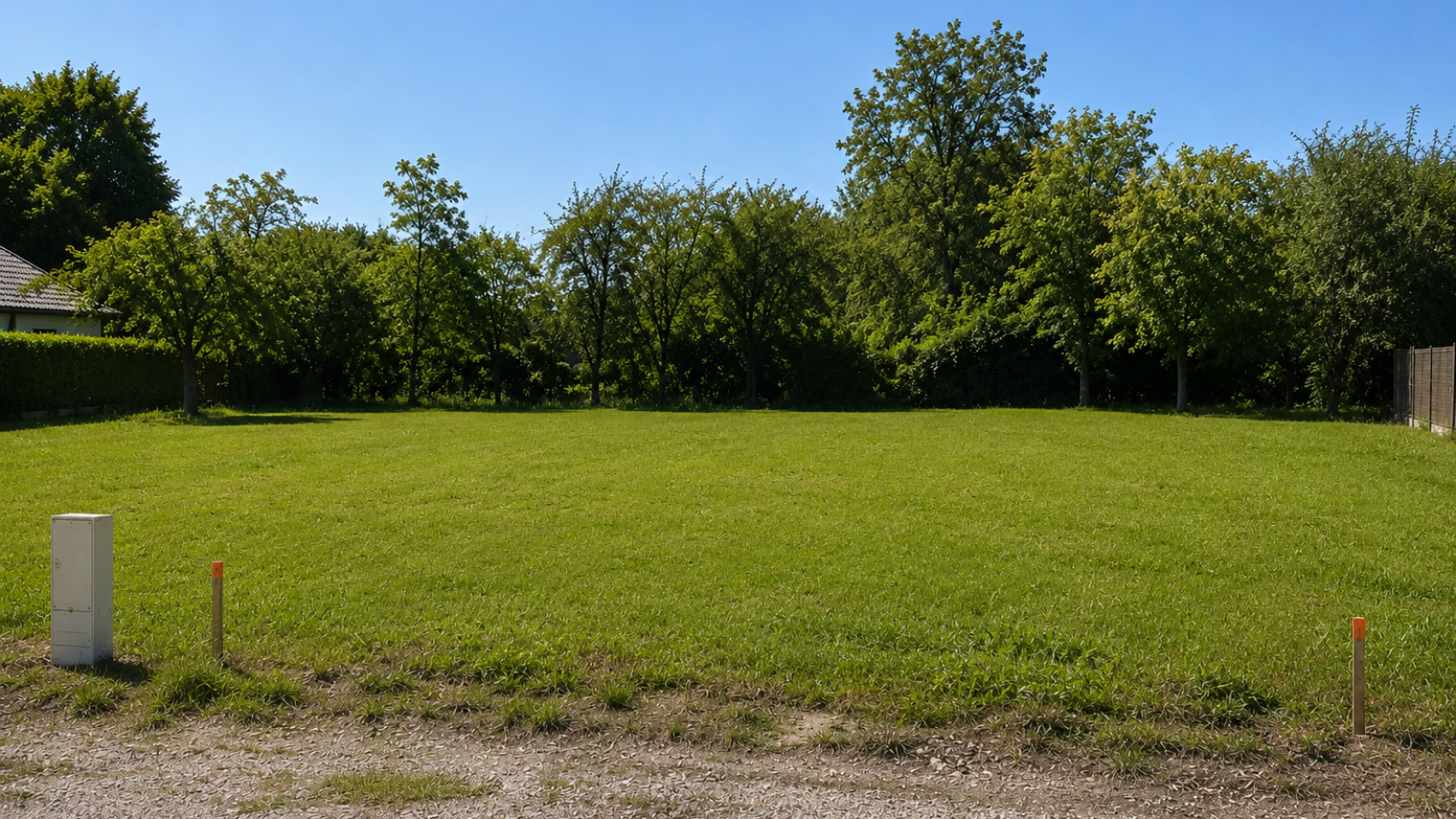 Terrain constructible de 985m2 à Taller