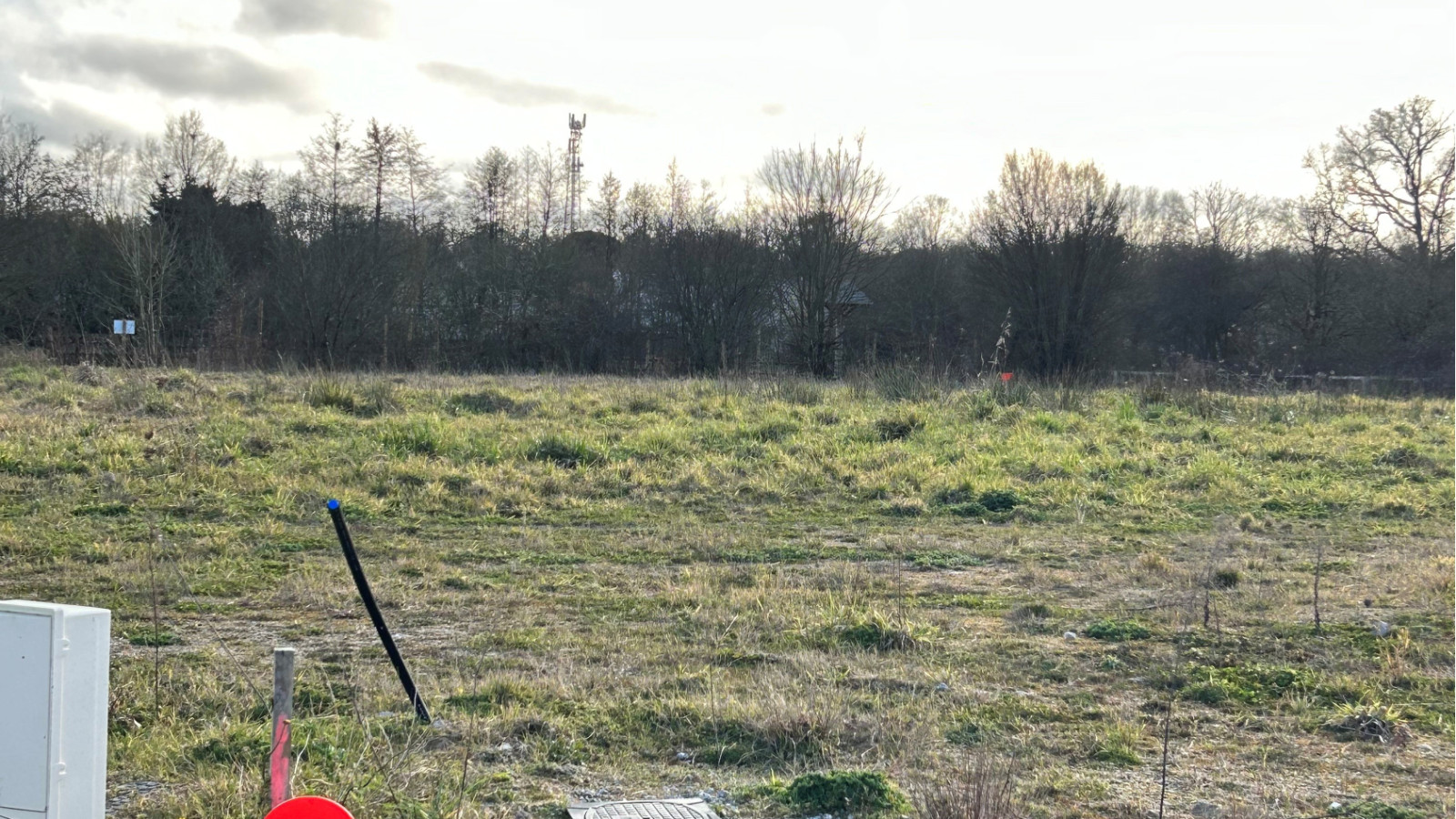 Terrain constructible de 371m2 à Palluau