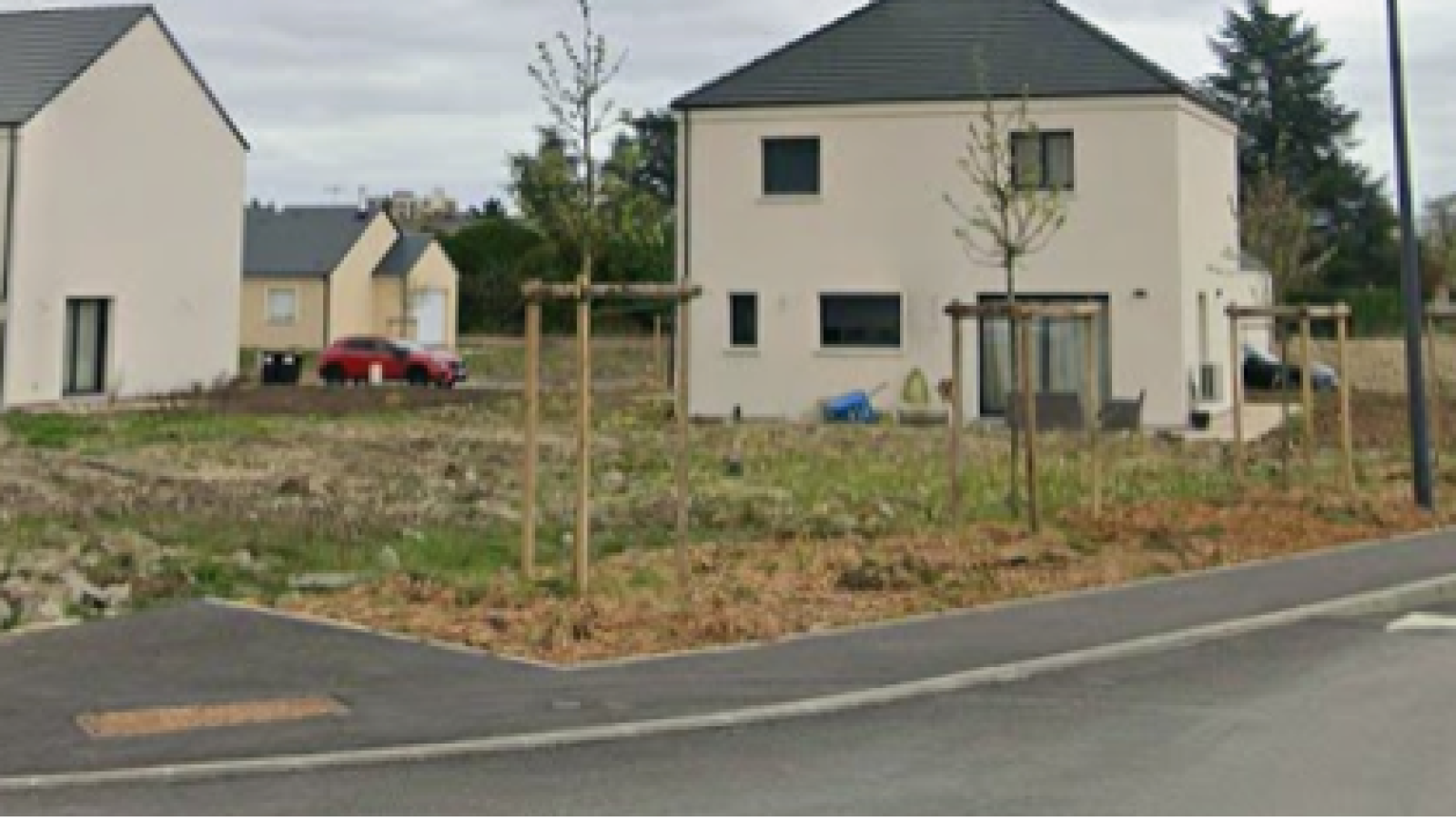 Terrain constructible de 444m2 à La Chapelle-Saint-Mesmin