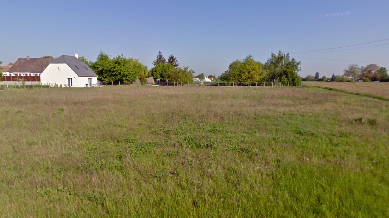 Terrain constructible de 417m2 à La Chapelle-Saint-Mesmin