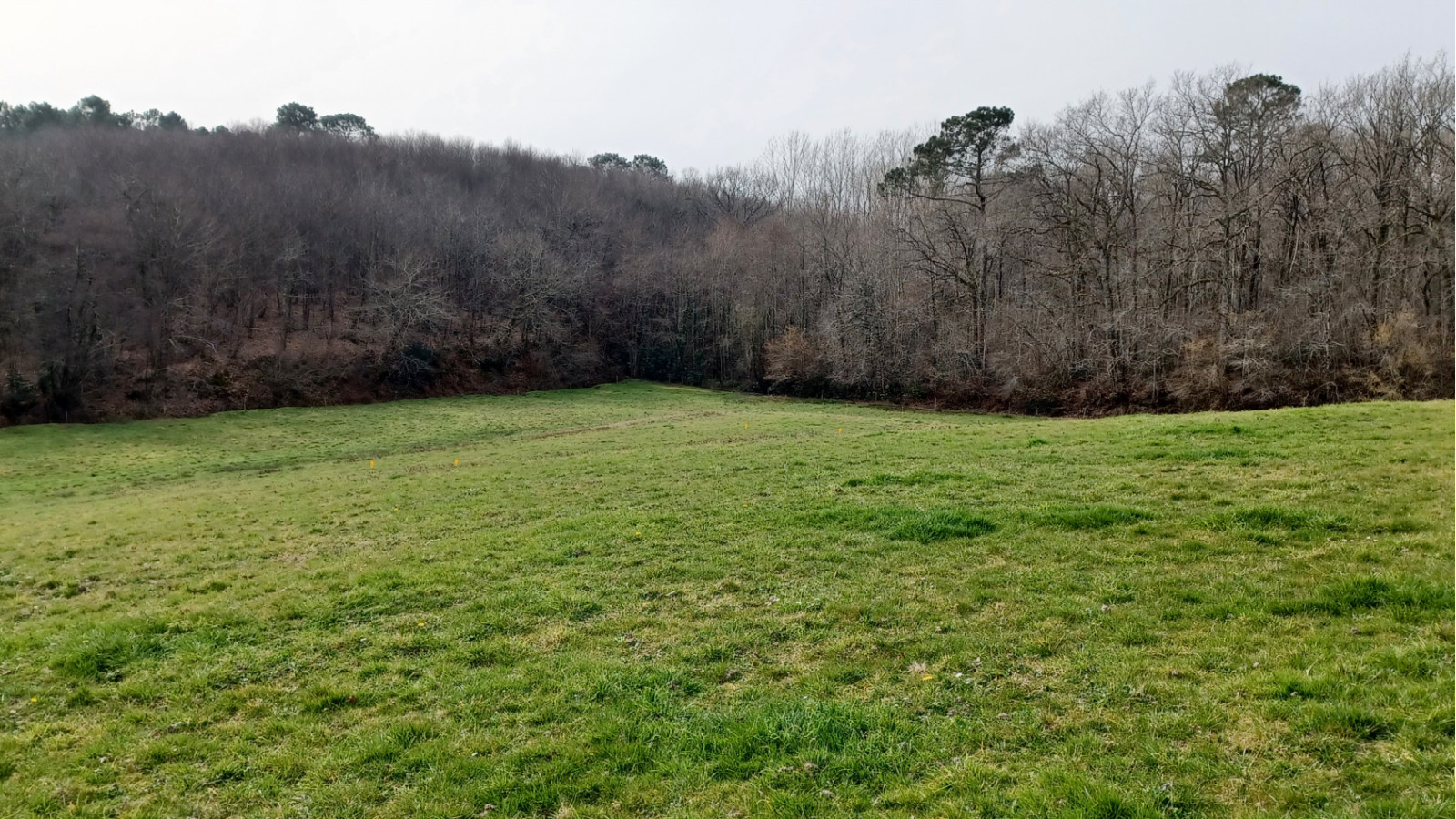 Terrain constructible de 772m2 à Mimbaste