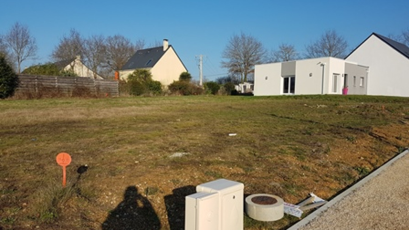 Terrain constructible de 307m2 à Le Loroux-Bottereau