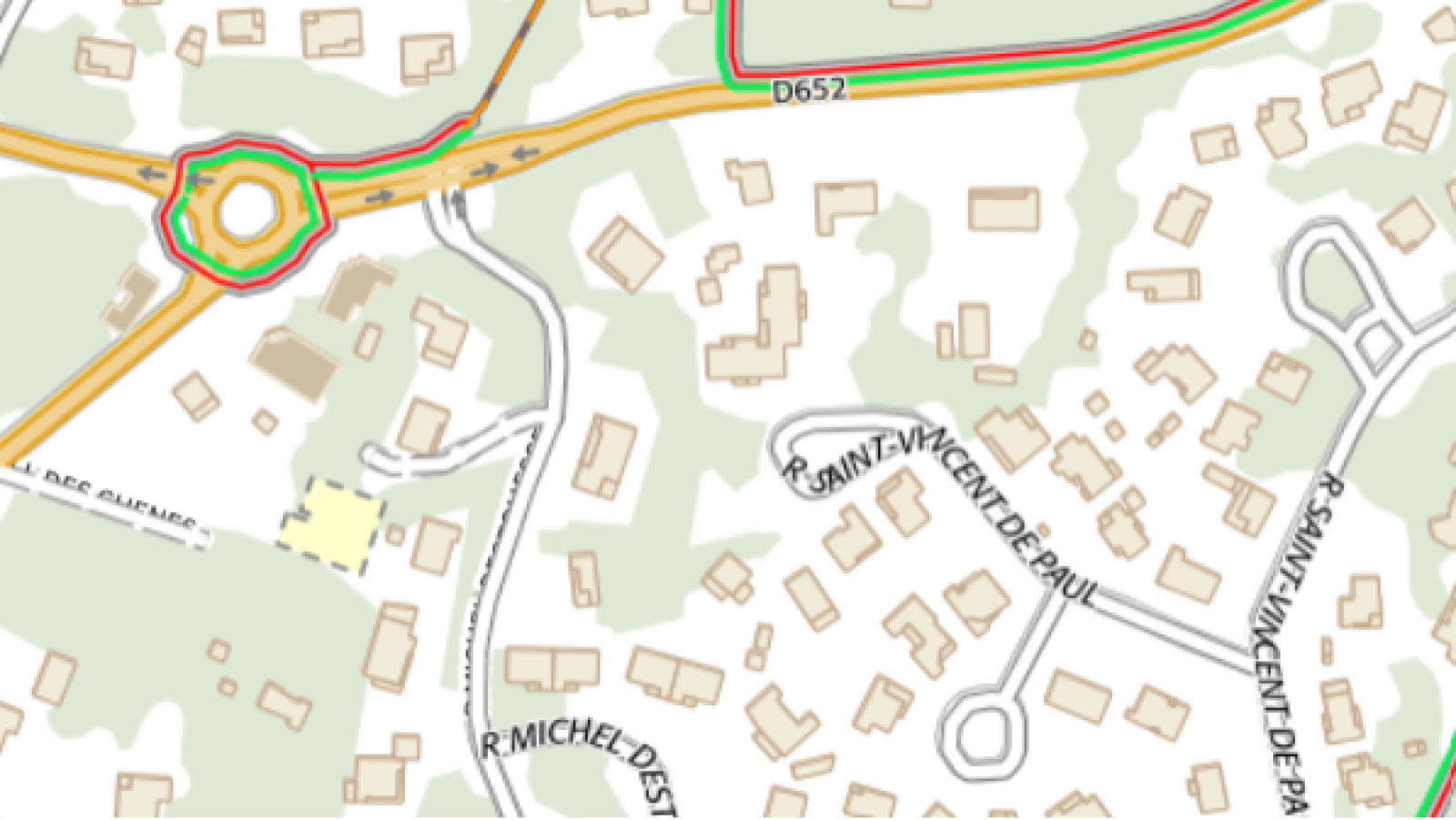 Terrain constructible de 606m2 à Moliets-et-Maa