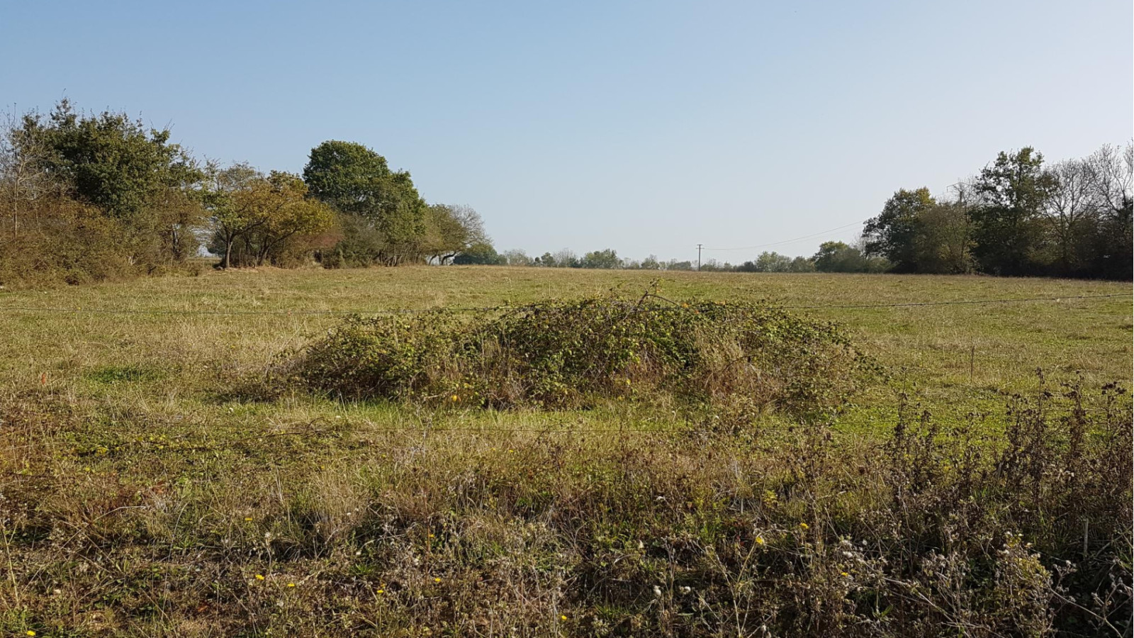 Terrain constructible de 467m2 à La Roche-Blanche