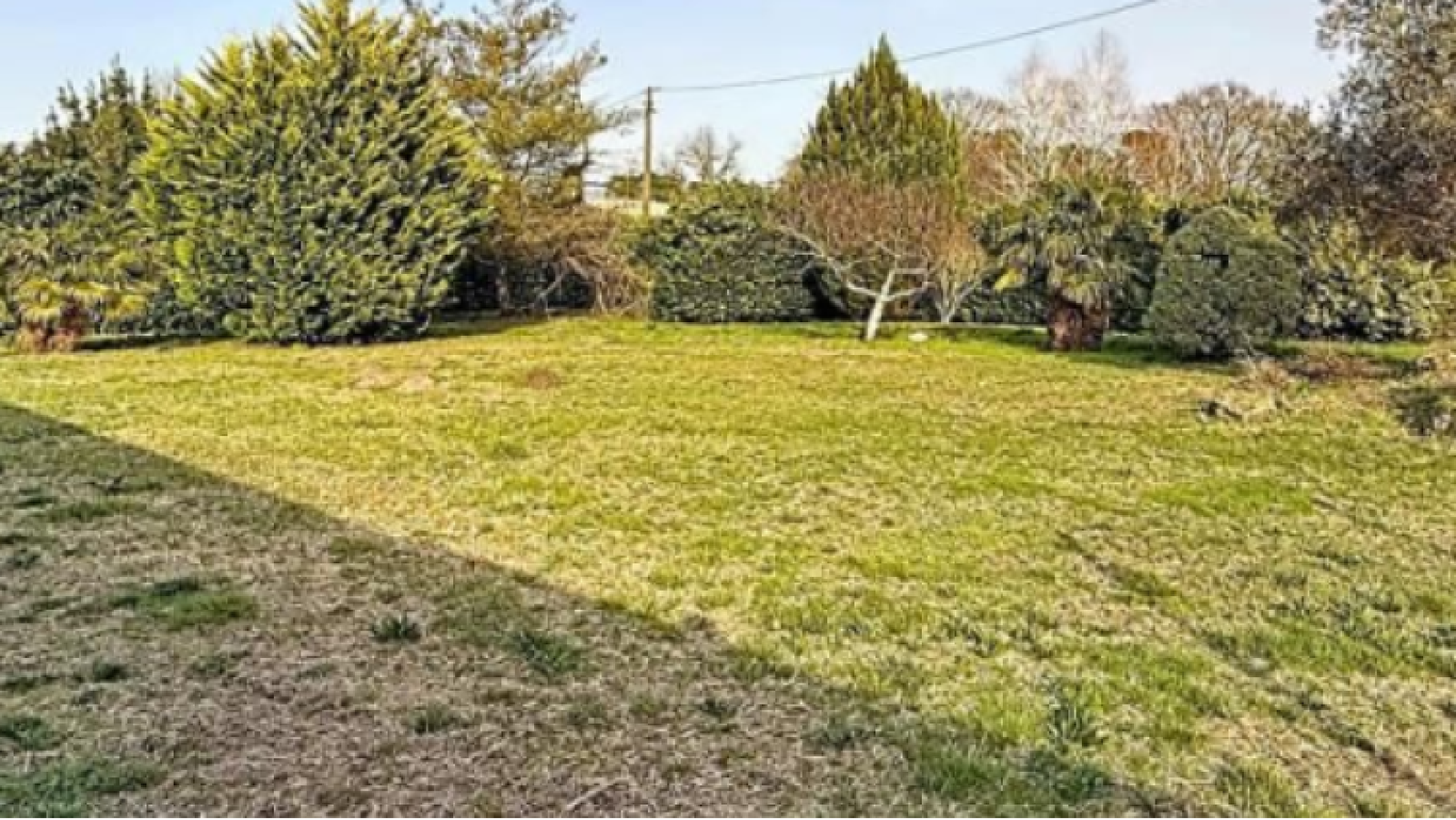 Terrain constructible de 1125m2 à Soustons
