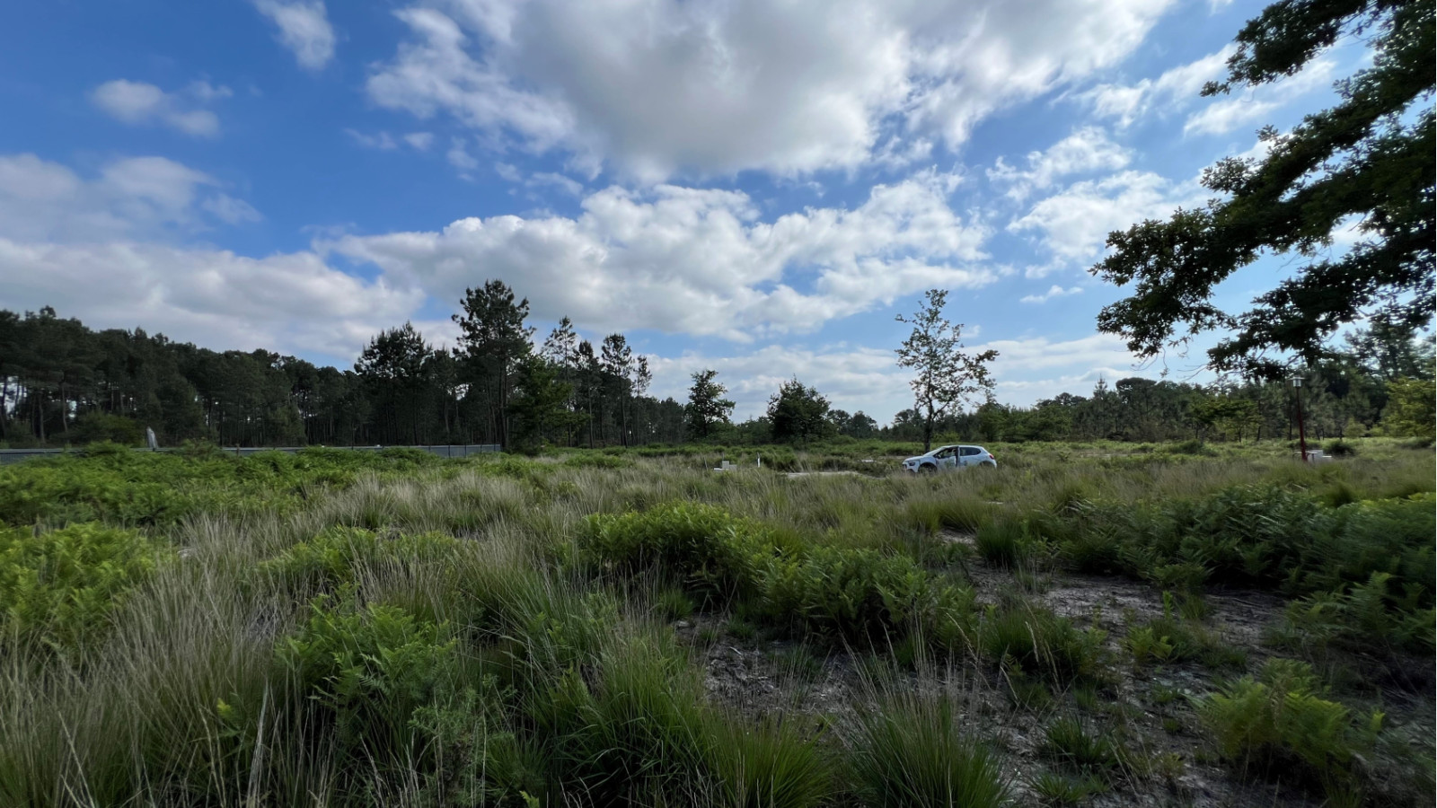 Terrain constructible de 420m2 à Le Porge