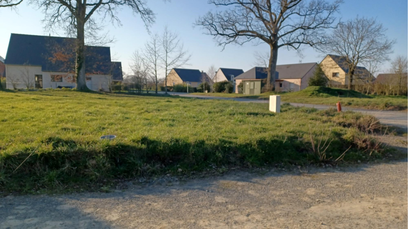Terrain constructible de 444m2 à Bovel