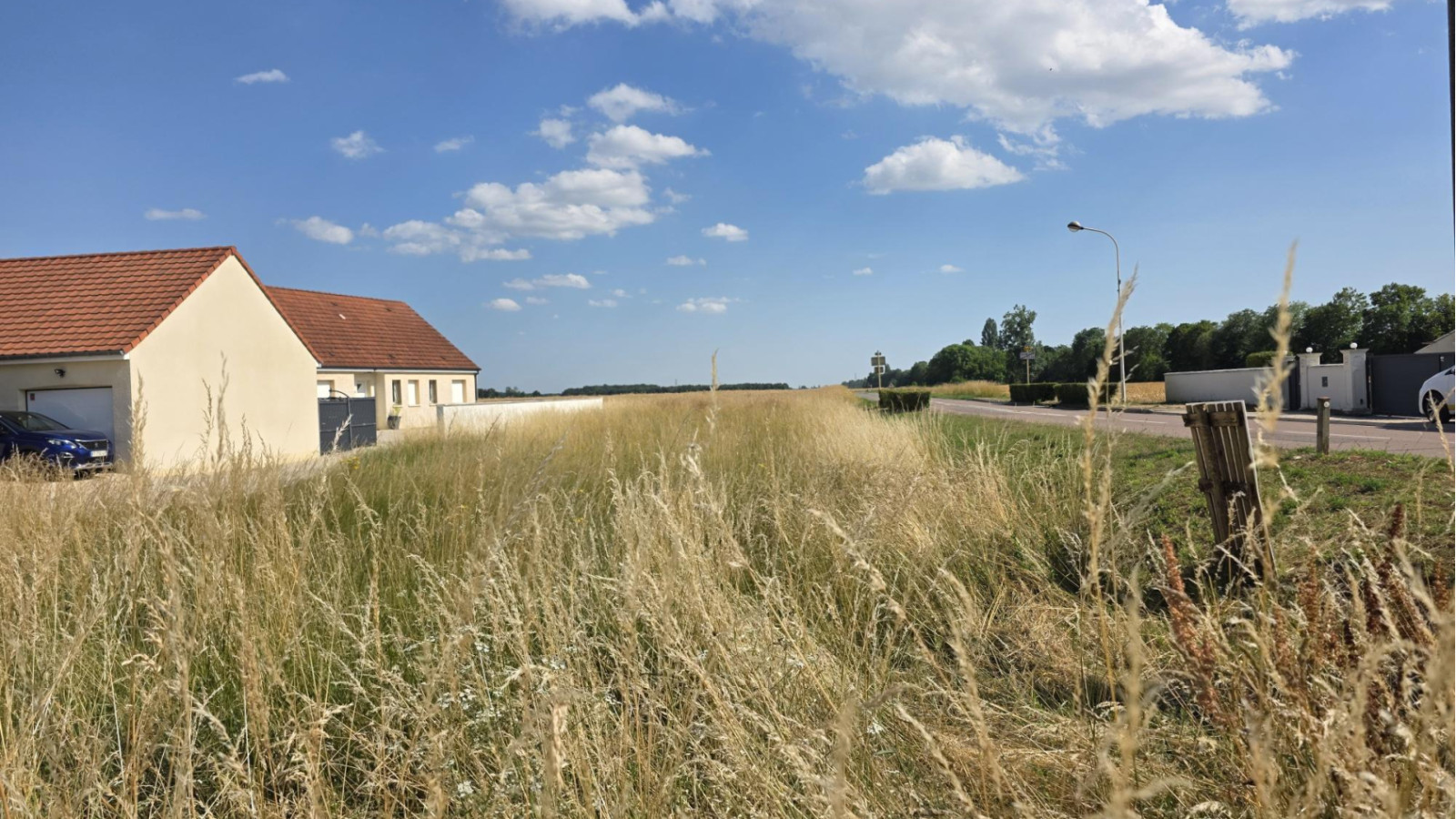 Terrain constructible de 607m2 à Remilly-sur-Tille