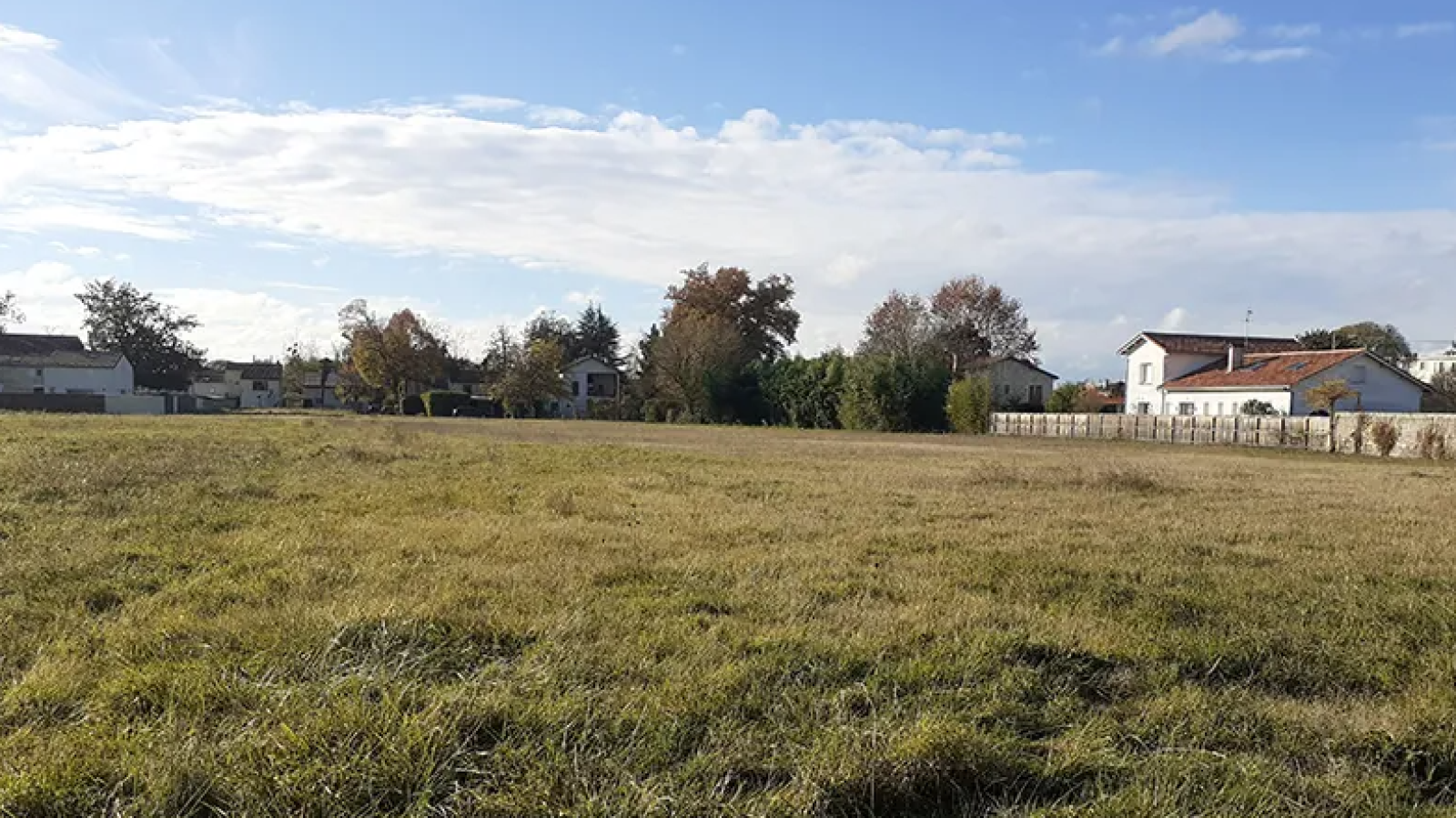 Terrain constructible de 277m2 à Libourne